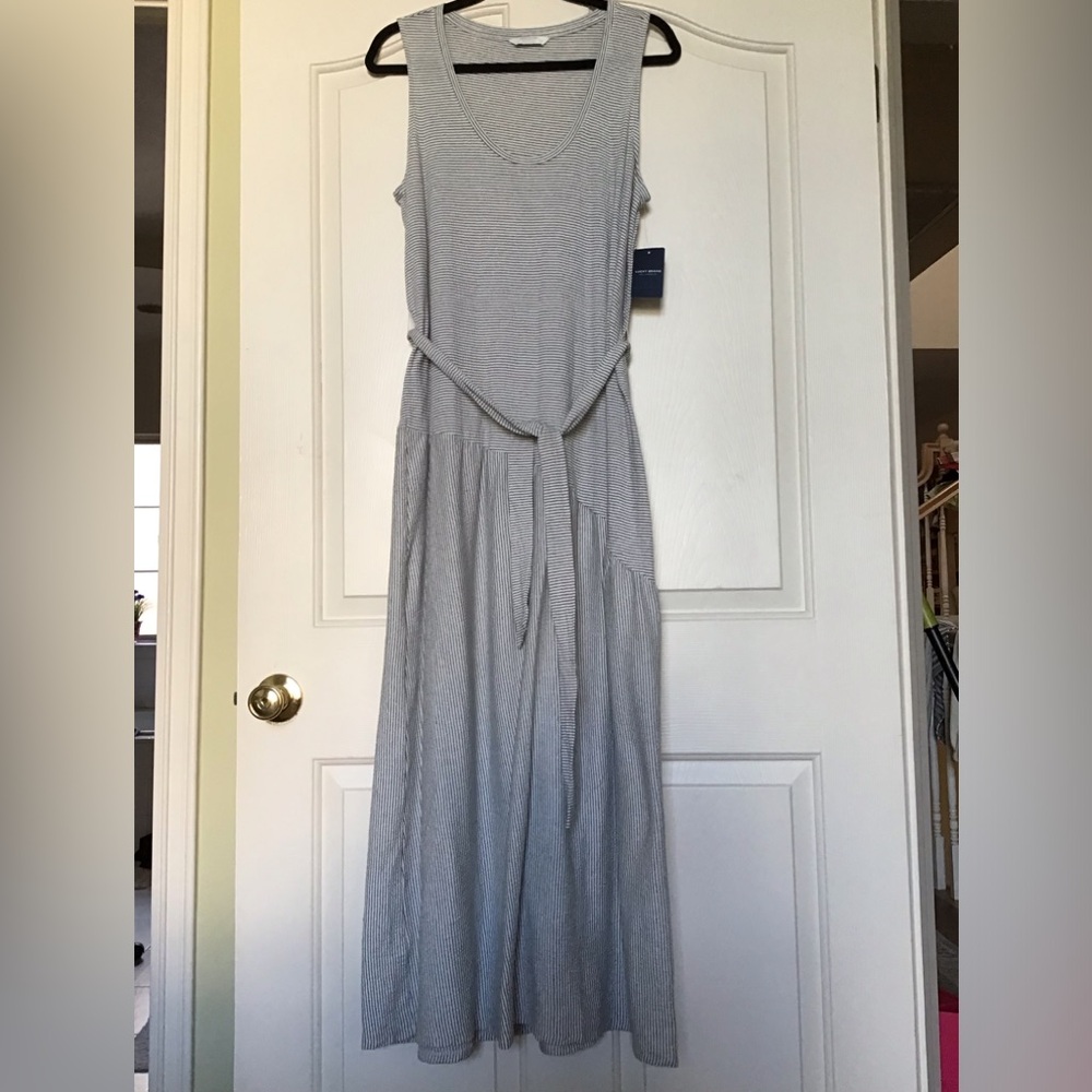 NWT Lucky Brand Sleeveless, long dress.